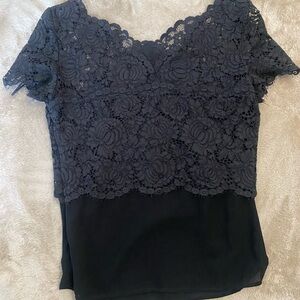 The Koopies Black Floral Top